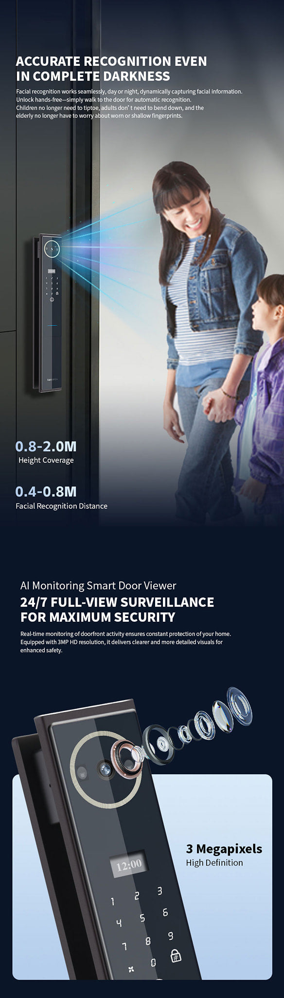 Lusano+ Saturn Digital Lock