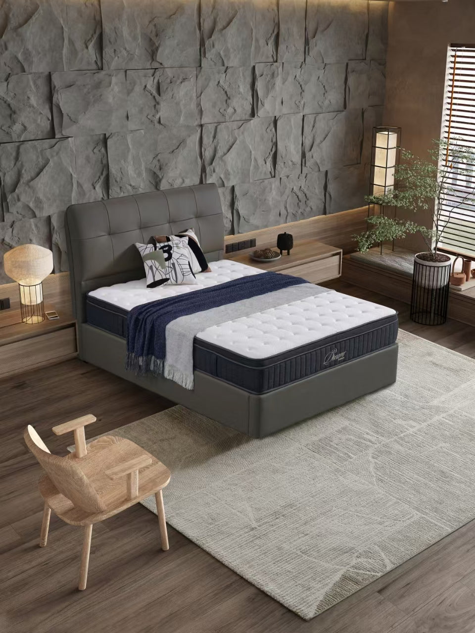Lusano Storage Bed Frame