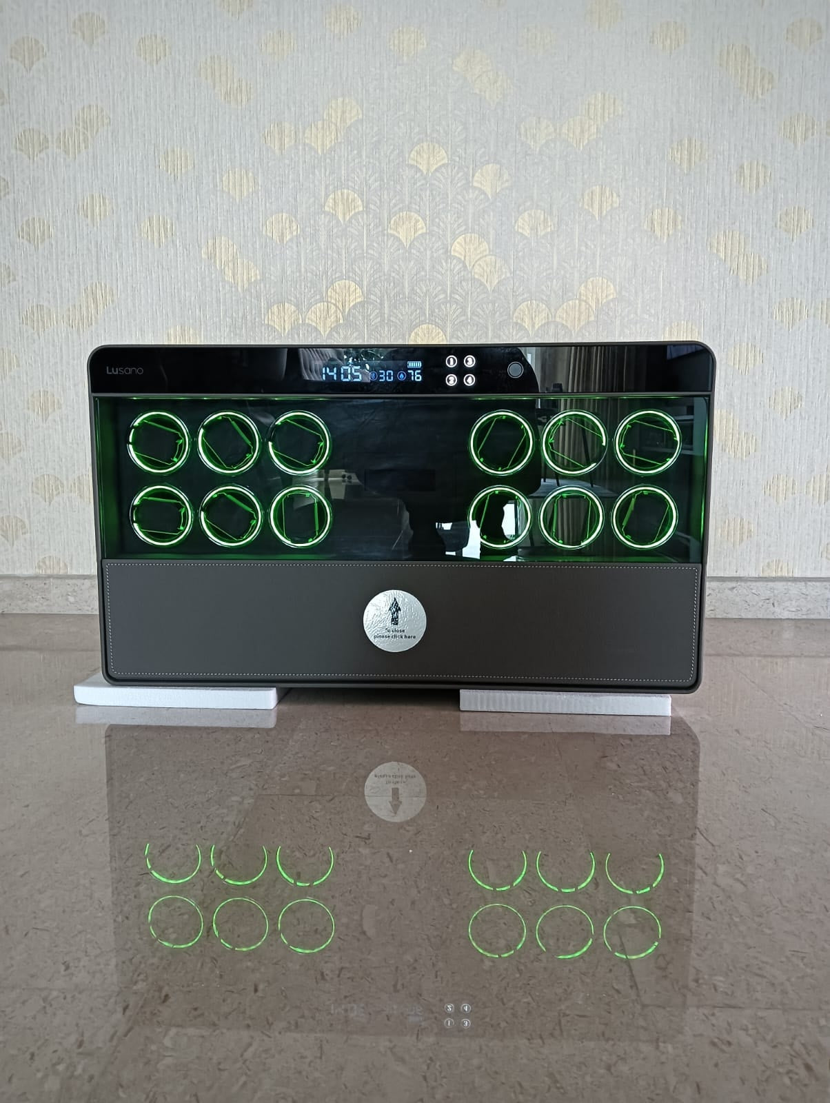 Lusano Watch Winder Drawer Safe (12 Watches)