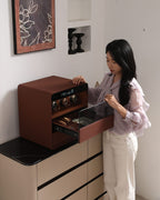 Lusano Drawer Safe with Watch Winder (3 Watches)