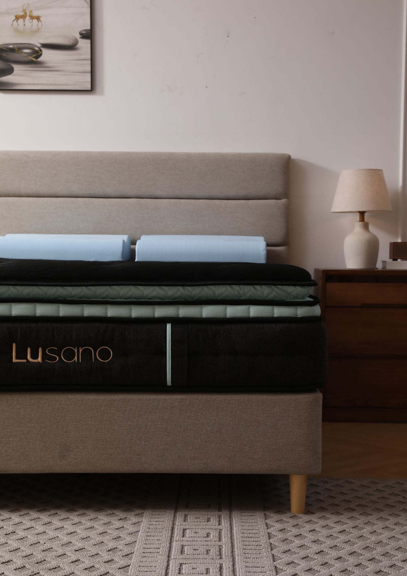 Lusano Black Pearl Mattress (7 Series) Queen Size