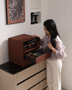 Lusano Drawer Safe with Watch Winder (3 Watches)