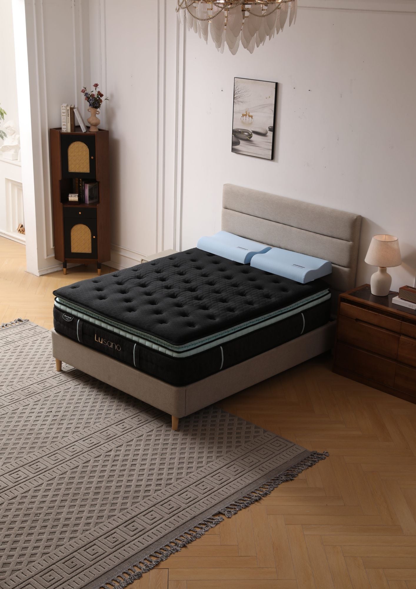 Lusano Black Pearl Mattress (7 Series) Queen Size