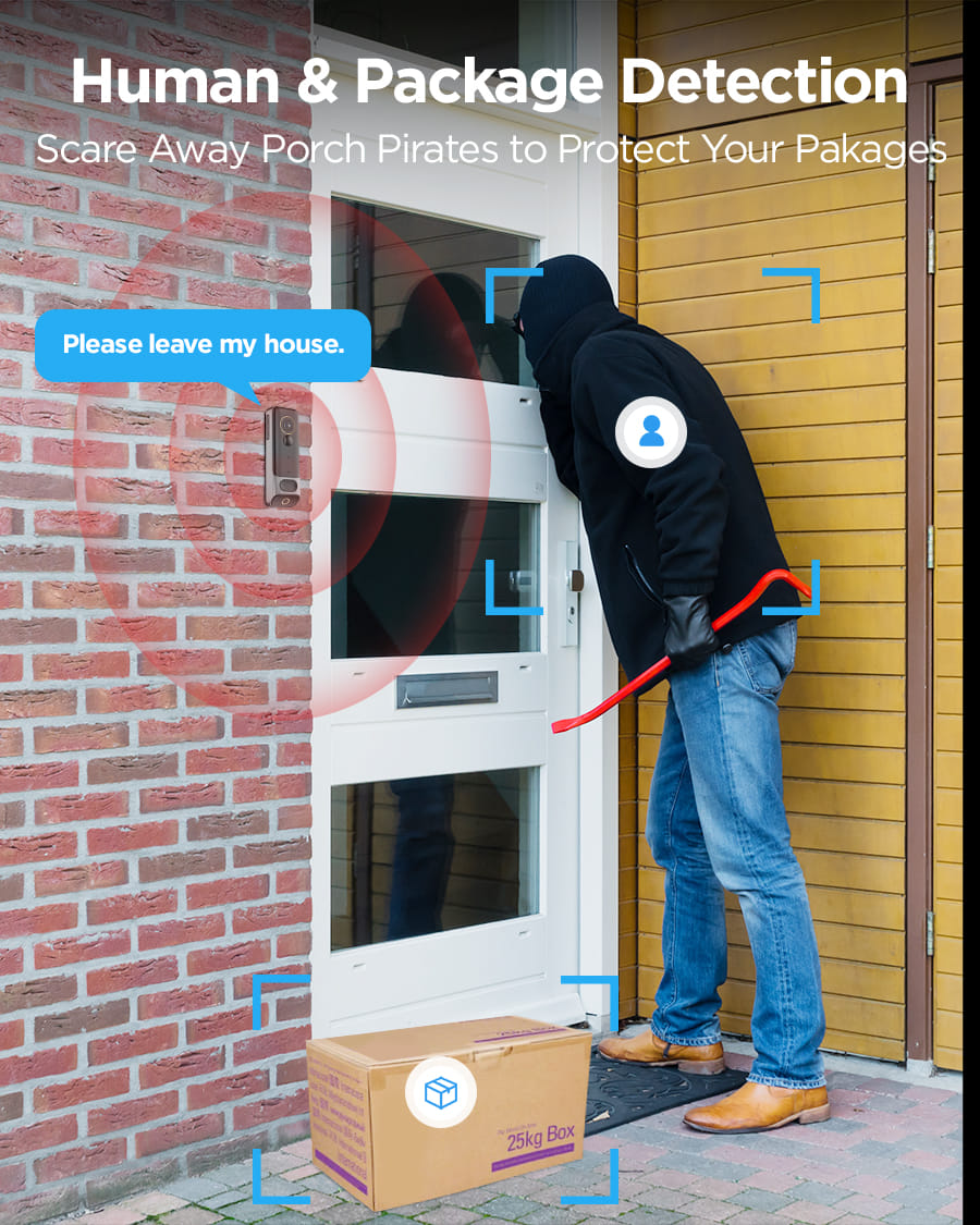 Lusano DoorBell with Dual Camera