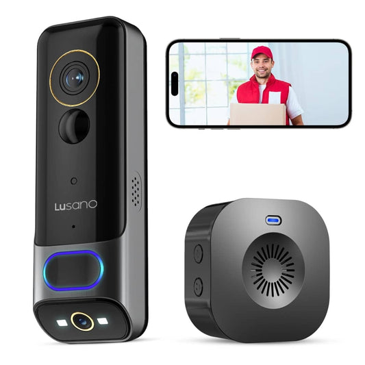 Lusano DoorBell with Dual Camera