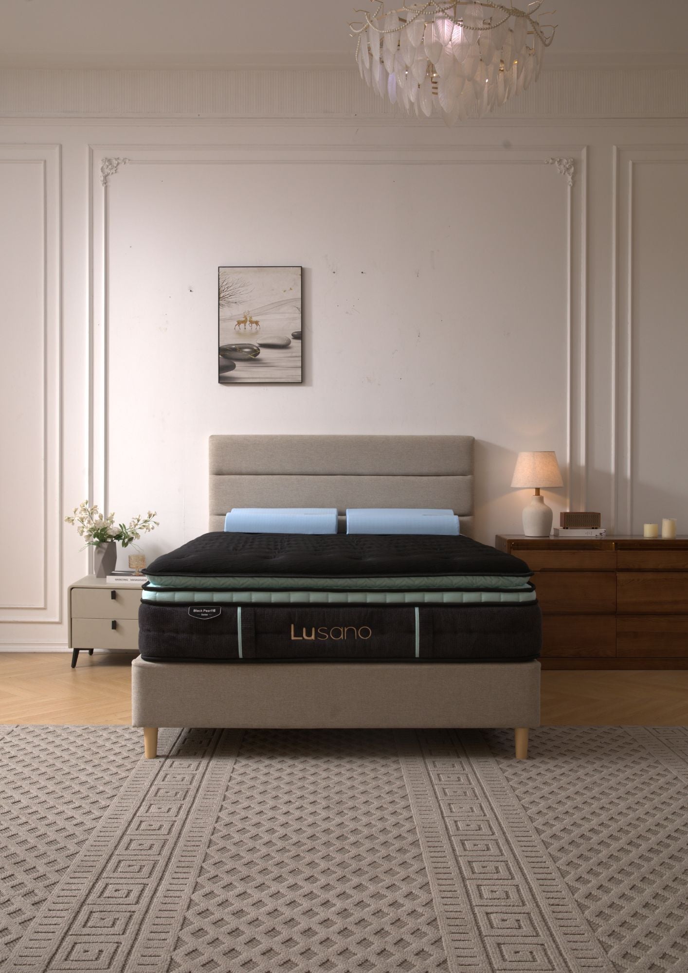 Lusano Black Pearl Mattress (7 Series) Queen Size