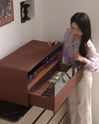 Lusano Drawer Safe with Watch Winder (6 Watches)