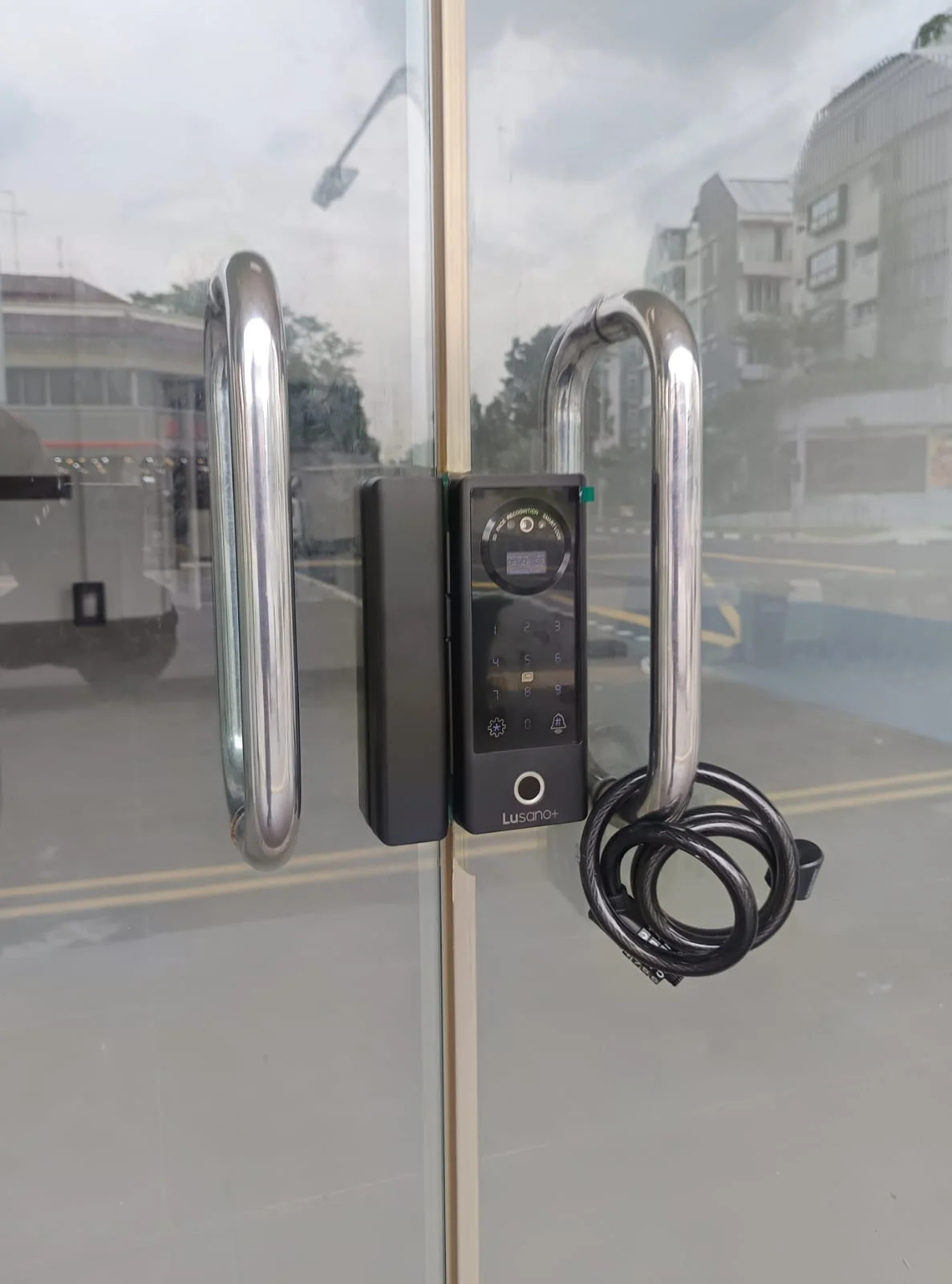 Glass Door Lock