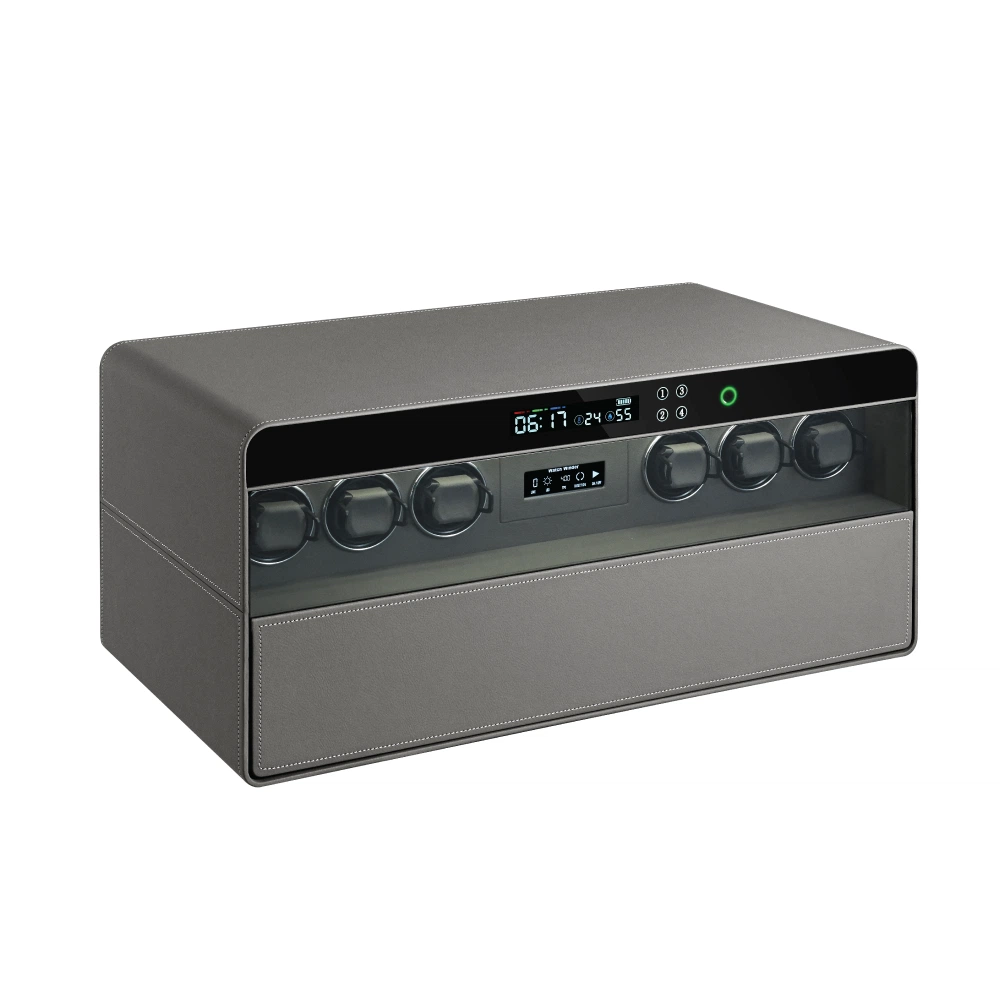 Lusano Drawer Safe with Watch Winder (6 Watches)
