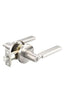 Lacasa 8391 Satin Nickel Designer Bedroom Lever Lock (Without Installation)