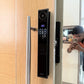 Lusano+ Saturn Full Tempered Glass Digital Lock With Gate Lock Bundle