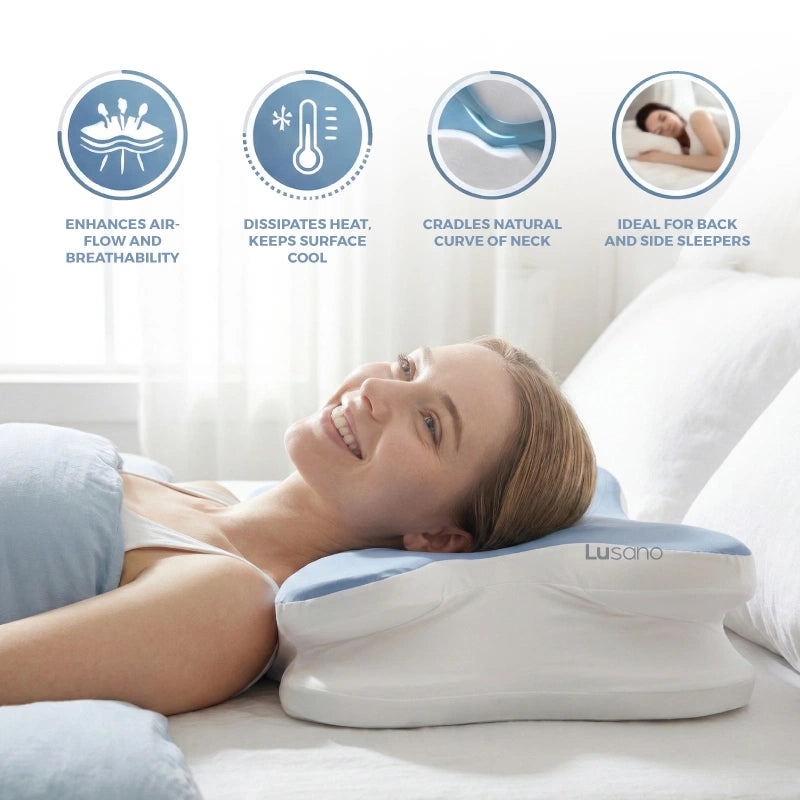 Lusano Butterfly Ergosupport Pillow Main image