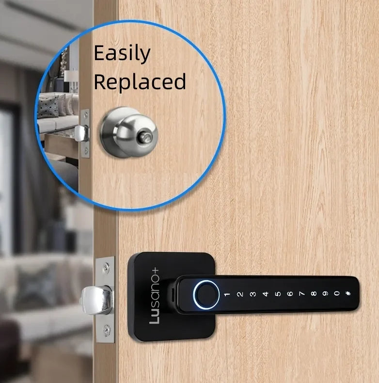 Lusano+ Bedroom Fingerprint Digital Lock for HDB / Office
